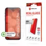 Displex ekrāna aizsargs (10H) Apple iPhone 12/12 Pro, Eco montāžas rāmis, rūdīts stikls, skrāpējumiem izturīga aizsargplēve, saderīgs ar maciņu