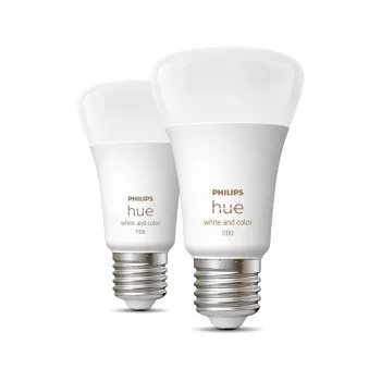 Philips Hue balta and colour ambience A60 – E27 viedā spuldze – 1100 (2 iepakojumā)