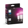 Philips Hue balta and colour ambience A60 – E27 viedā spuldze – 1100 (2 iepakojumā)