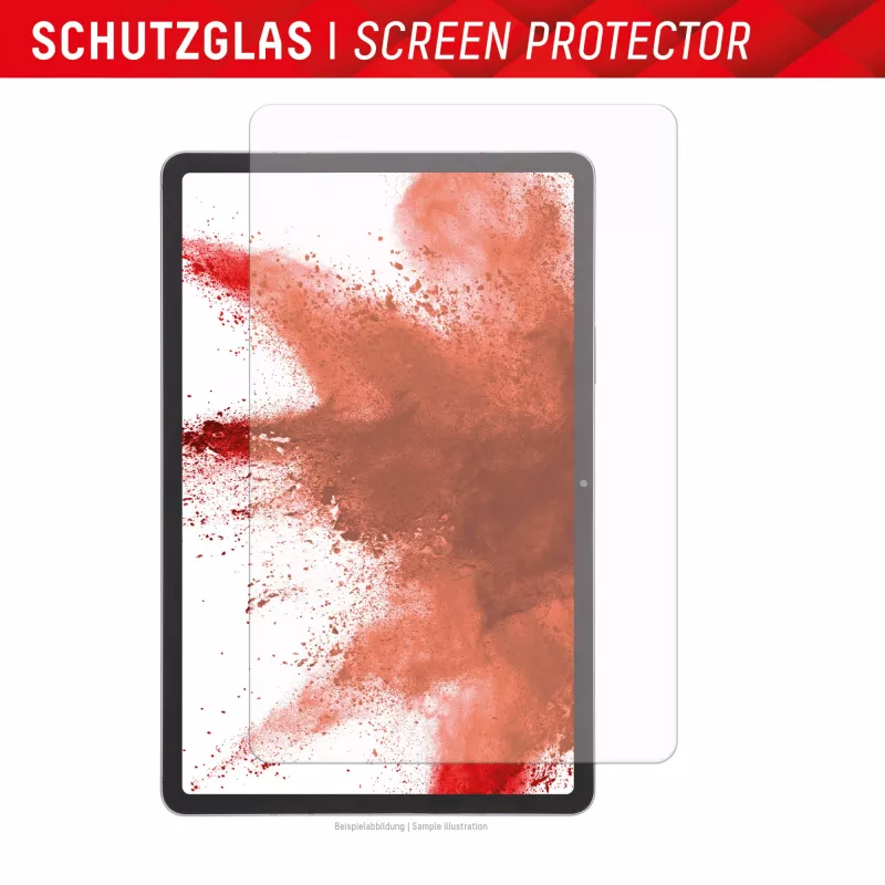 Displex planšetdatora stikls (9H) Samsung Galaxy Tab S7/S8/S9/S9 FE/S10 FE/S10 Lite, Eco montāžas rāmis, neplīstošs