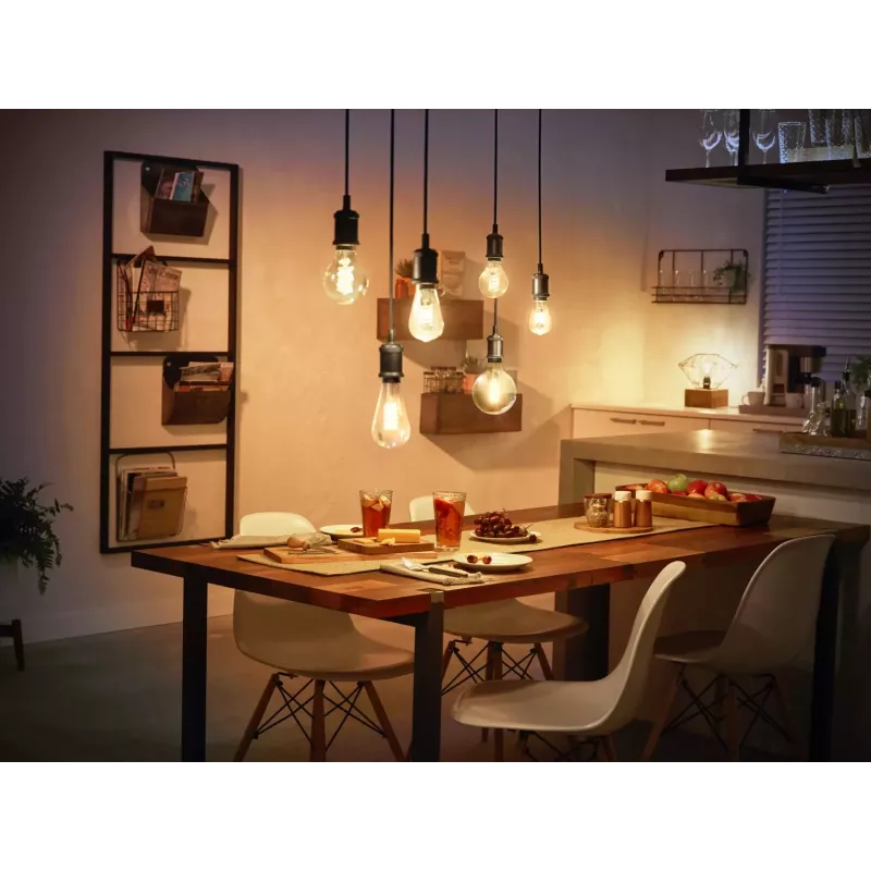 Philips Hue A60 – E27 viedā spuldze, viedā spuldze, Bluetooth/Zigbee, balta, LED, E27, A60