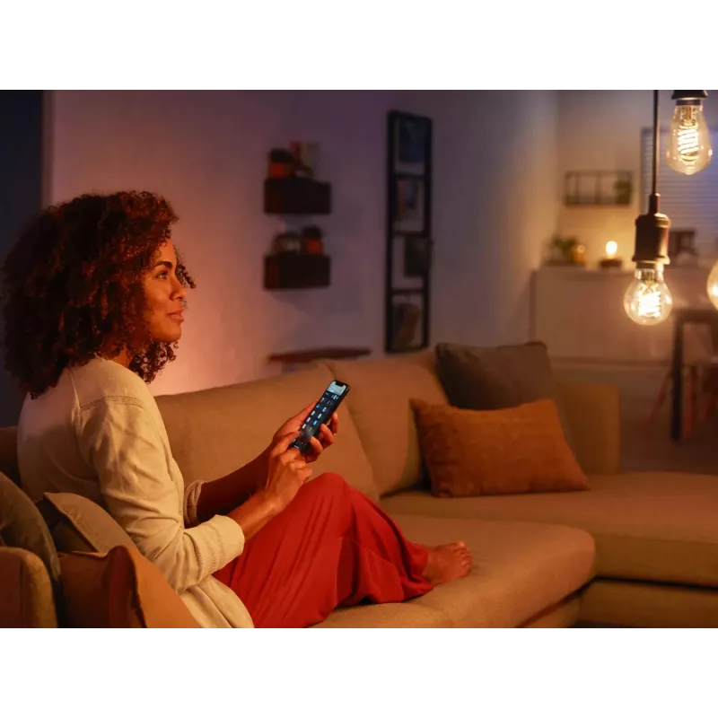Philips Hue A60 – E27 viedā spuldze, viedā spuldze, Bluetooth/Zigbee, balta, LED, E27, A60