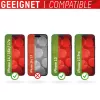 Displex Smart Glass (9H) Apple iPhone 13/13 Pro/14/16e/17e, montāžas uzlīme, nesalaužams