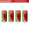 Displex Smart Glass (9H) Samsung Galaxy A52/A52(s) 5G/A53 5G, montāžas uzlīme, neplīstošs, īpaši plāns, neredzams