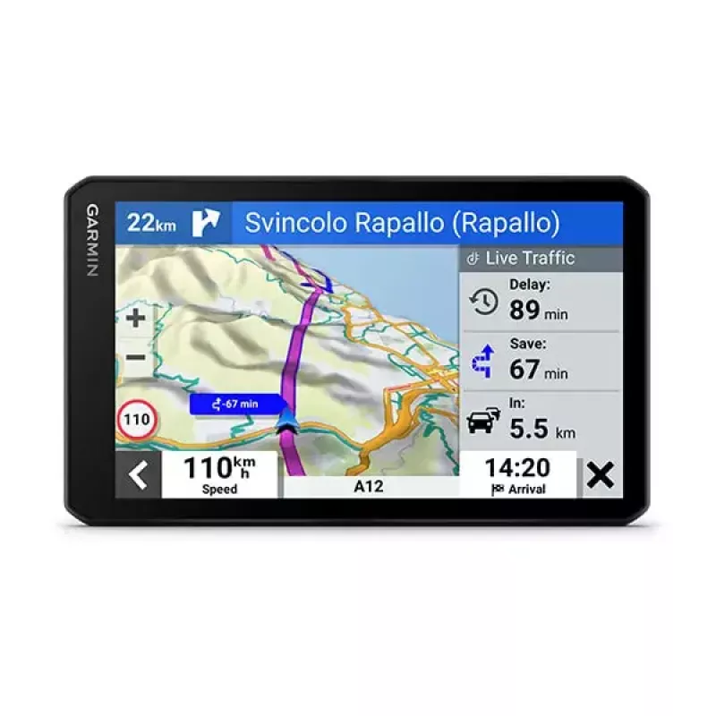 Garmin DriveCam 76 navigators Rokas/Stacionārs 17,6 cm TFT Skārienjūtīgs ekrāns