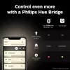 Viedā spuldze Philips ST64 Edison E27 Bluetooth/Zigbee, 7 W, caurspīdīga, 60×135 mm