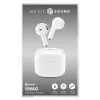 Music Sound Swag SWAG ir kapsulas formas Bluetooth austiņas BTMSTWSSWAGW