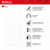 Displex Smart Glass (9H) Samsung Galaxy A54 5G, montāžas uzlīme, nesalaužams
