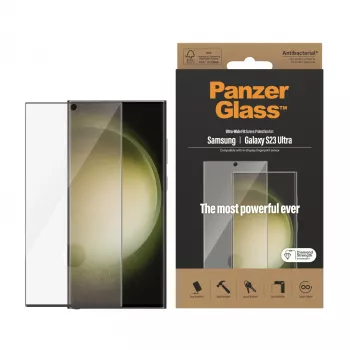 PanzerGlass ® Ekrāna aizsargs Samsung Galaxy S23 Ultra | Īpaši plata ietvere