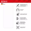 Displex Smart Glass (9H) Samsung Galaxy A34 5G, montāžas uzlīme, neplīstošs, īpaši plāns, neredzams