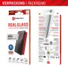 Displex Privātuma ekrāna aizsargs (10H) Apple iPhone 15/15 Pro, EASY-ON® Eco montāžas rāmis, privātuma filtrs