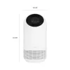 Gaisa attīrītājs Hombli Smart Air Purifier by Avanca International BV, trokšņa līmenis 30 dB, pieejams baltā un melnā krāsā