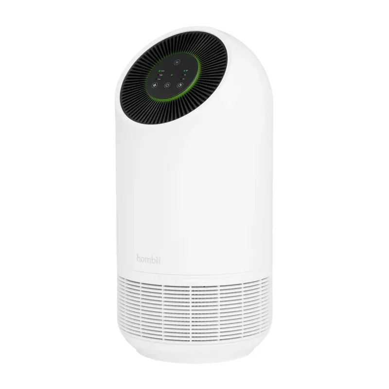 Gaisa attīrītājs Hombli Smart Air Purifier by Avanca International BV, trokšņa līmenis 30 dB, pieejams baltā un melnā krāsā