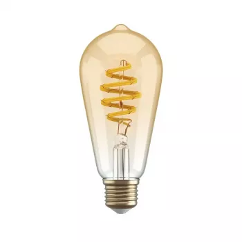 Smart bulb Hombli HBEB-0212 Wi‑Fi 5.5 W, zelta, A–G energoefektivitātes klase, Ø61×142 mm