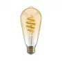 Smart bulb Hombli HBEB-0212 Wi‑Fi 5.5 W, zelta, A–G energoefektivitātes klase, Ø61×142 mm