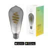 Viedā spuldze Avanca International BV Hombli HBEB-0211, Wi‑Fi, 5,5 W, pelēka, ST64 (6,1×14,2 cm)