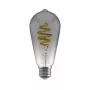 Viedā spuldze Avanca International BV Hombli HBEB-0211, Wi‑Fi, 5,5 W, pelēka, ST64 (6,1×14,2 cm)