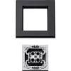 Pārsegs elektriskajam slēdzim Homematic IP 156171A0, pelēks, 86×86×16 mm