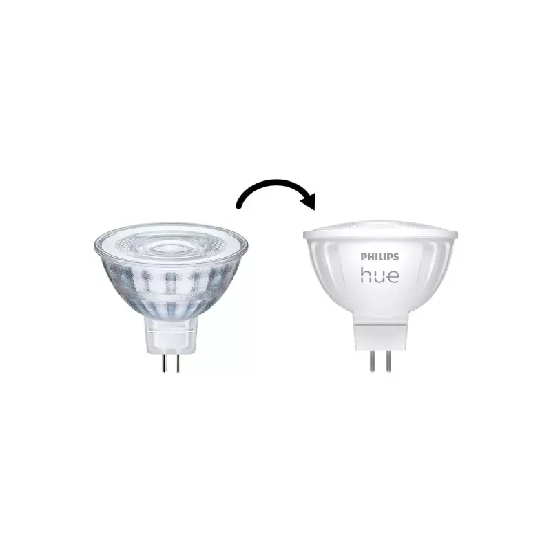 Viedais apgaismojuma prožektors Philips Hue balta ambience MR16, GU53, 5,1 W, Bluetooth/Zigbee