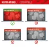 Displex PRIVACY SAFE magnētiskais divpusējais privātuma filtrs MacBook Air 15 collām, matēts, 5H