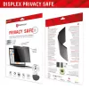 Displex PRIVACY SAFE magnētiskais divpusējais privātuma filtrs MacBook Air 15 collām, matēts, 5H