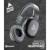 Music Sound Basic Bluetooth on-ear headset with remote control and microphone