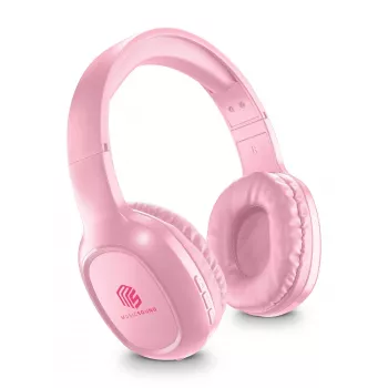 Music Sound Basic Bluetooth on-ear headset ar tālvadības pulti un mikrofonu