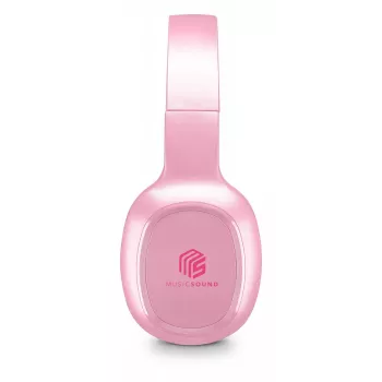 Music Sound Basic Bluetooth on-ear headset ar tālvadības pulti un mikrofonu