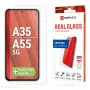 Displex ekrāna aizsargs (10H) Samsung Galaxy A35/A55 5G, Eco montāžas rāmis, izturīgs pret skrāpējumiem