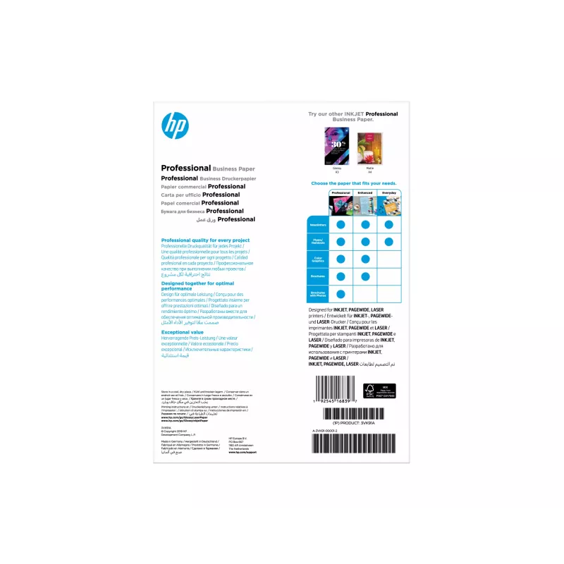 HP Professional Business Paper Glossy 180 g/m2 A4 (210 x 297 mm) 150 loksnes