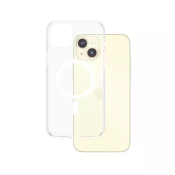 PanzerGlass CARE™ by ® Urban Combat Case caurspīdīgs ar baltu MagSafe, iPhone 15 Plus