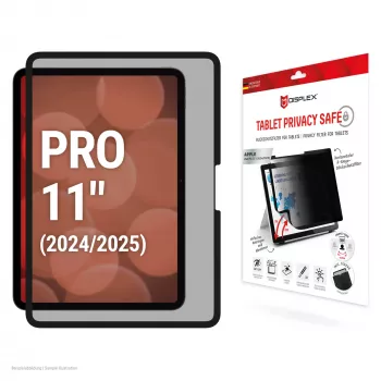Displex TABLET PRIVACY SAFE noņemams 2-virzienu privātuma filtrs iPad Pro 11 inch (2025/2024)