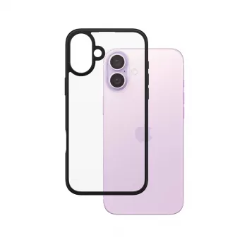Cover PanzerGlass HardCase Melns iPhone '24 6.7 inch Transparent