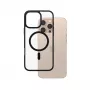 PanzerGlass ® HardCase caurspīdīgs ar melnu MagSafe rāmi iPhone 16 Pro Max