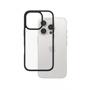 Cover PanzerGlass HardCase Transparent w. balta MagSafe iPhone 16 Plus