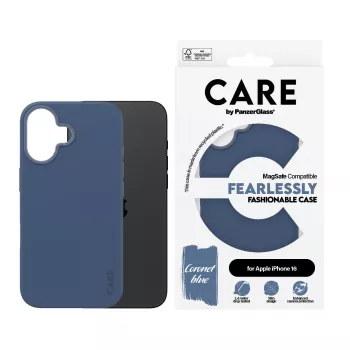 Cover PanzerGlass CARE by moderns vāciņš Blue w. MagSafe iPhone 16