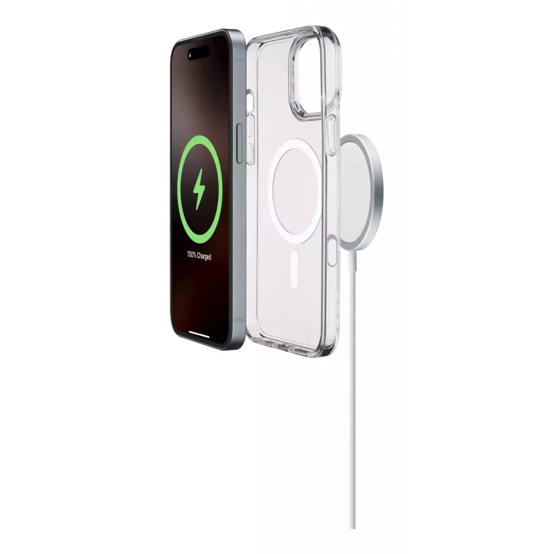 Cellularline Gloss Mag - iPhone 16 Pro Max magnētiskais futlāris uzlādēšanai un pievienošanai MagSafe lādētājam