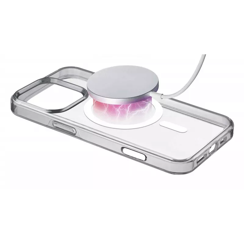 Cellularline Gloss Mag - iPhone 16 Pro Max magnētiskais futlāris uzlādēšanai un pievienošanai MagSafe lādētājam