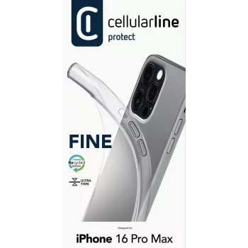 Vāciņš Cellularline FINECIPH16PRMT iPhone 16 Pro Max caurspīdīgs
