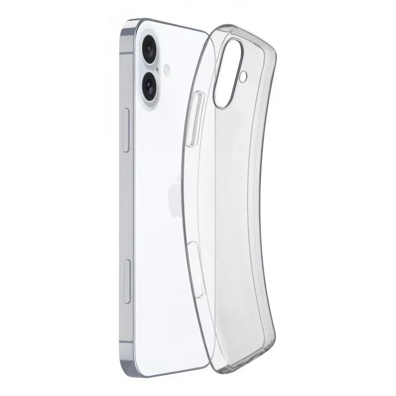 Cover Cellularline FINECIPH16T Transparent for iPhone 16 15.5 cm