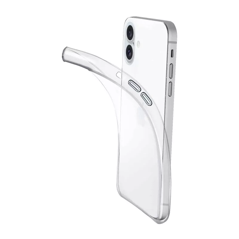 Cover Cellularline FINECIPH16T Transparent for iPhone 16 15.5 cm