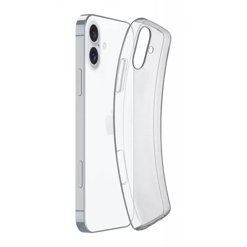 Cover Cellularline FINECIPH16T Transparent for iPhone 16 15.5 cm