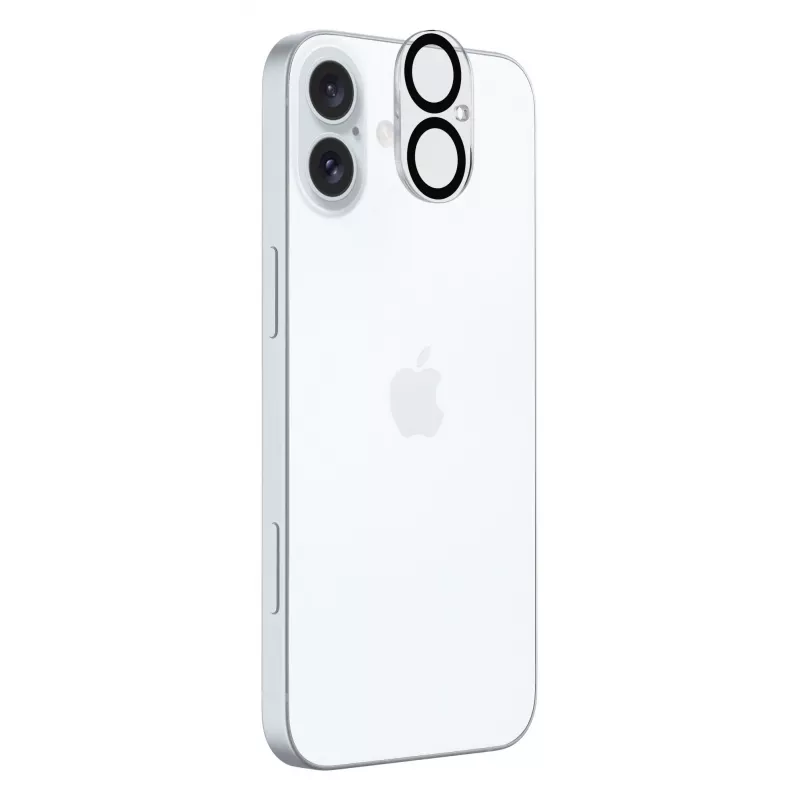Cellularline kameras objektīvs - iPhone 16 aizsardzība Caurspīdīga Pret skrāpējumiem Triecienizturīga