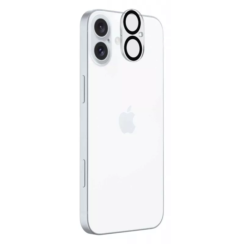 Cellularline kameras objektīvs - iPhone 16 aizsardzība Caurspīdīga Pret skrāpējumiem Triecienizturīga