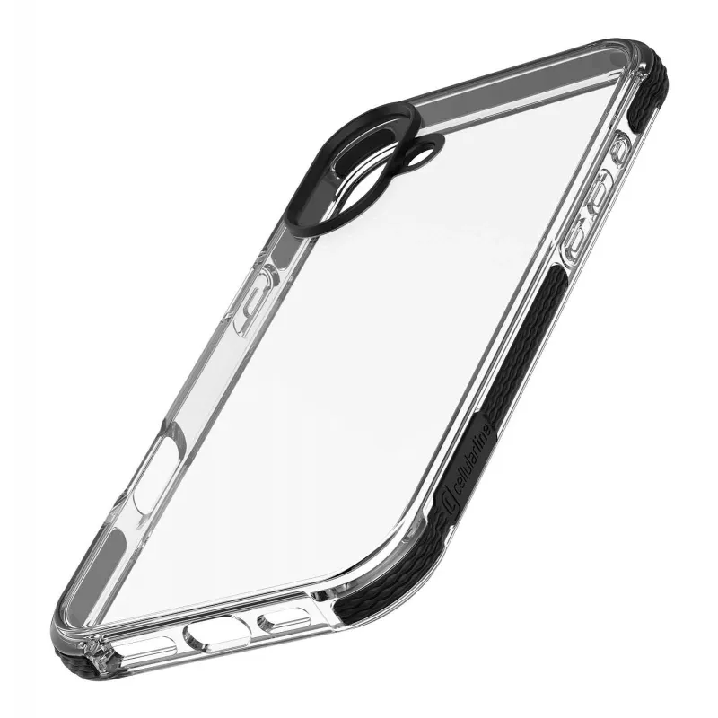 Vāciņš Cellularline TETRACIPH16T iPhone 16 15,5 cm Melns