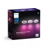 Philips Hue balta and colour ambience 3-pack Centura iegremdējamais prožektors