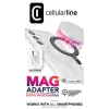 Cellularline Mag Adapter līmējošs magnētiskais gredzens viedtālruņiem, MagSafe ekosistēmas iespējotājs
