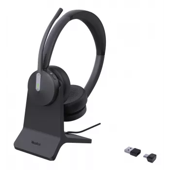 Yealink BH70 Dual ar statīvu Teams USB-C/A austiņas