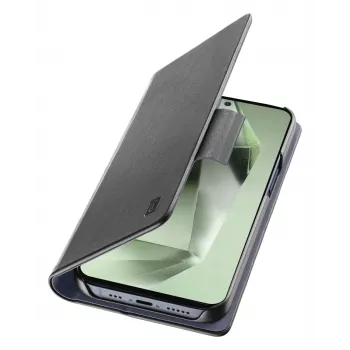 Cellularline Book Galaxy S24 FE maciņš ar kartes kabatiņu un magnētisko aizdari