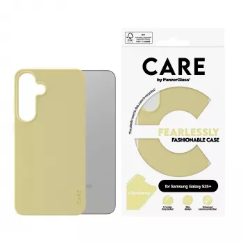 PanzerGlass CARE™ by ® Case Chardonnay Samsung Galaxy S25+, Vāciņš, Samsung, Samsung - Galaxy S25+, Dzeltens